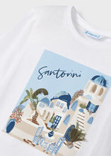 Näytä galleriassa, Pitkähihainen *Santorini* t.paita + hiusdonitsi, denimsininen 